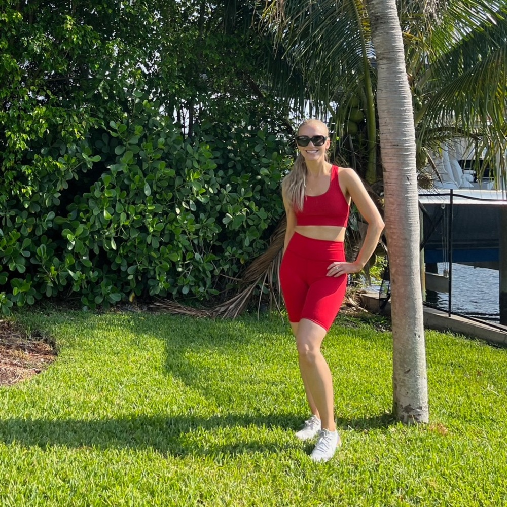 Fabletics Red Matching Set - Picture 7 of 7